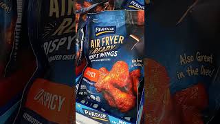 Perdue Air Fryer Ready Crispy Wings Lemon Pepper amp Hot N Spicy Flavor shorts food perdue wings [upl. by Woodie341]