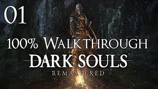 Dark Souls Remastered  Walkthrough Part 1 Firelink Shrine [upl. by Asinla]