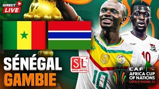 🔴SUIVEZ EN DIRECT Sénégal vs Gambie [upl. by Rimola]