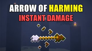 Arrow of Harming Instant Damage II How To Make Arrow of Harming in Minecraft [upl. by Akeimahs]