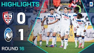 CAGLIARIATALANTA 01  HIGHLIGHTS  Zaniolo goal extends Atalanta winning run  Serie A 202425 [upl. by Ledeen]