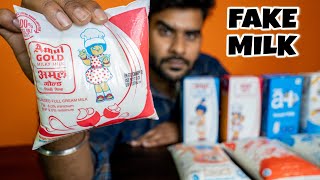 Fake Milk Vs Real Milk  Shocking Result [upl. by Asa]