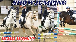 SHOWJUMPING 4 PONIES IN 1 DAY WHICH PONY WON [upl. by Maidel]