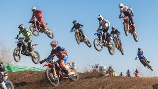 Best of 2 Stroke Action 💥 MX125 Motocross Montearagón 2023 by Jaume Soler [upl. by Adigun]