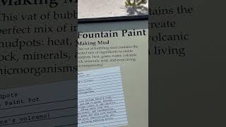 Yellowstone National Park Fountain Paint Pot [upl. by Durman]