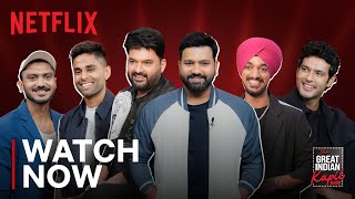 Cricket Champions  Rohit SharmaSuryakumarAxarArshdeepShivam  The Great Indian Kapil Show [upl. by Naletak994]