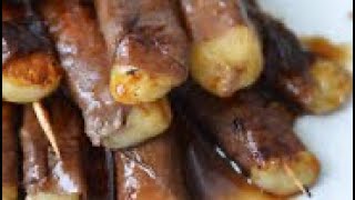 YAKITORI BOEUF FROMAGE halal لحم البقري بالجبن [upl. by Hgiel]