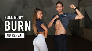 30 Min Full Body HIIT Workout For Fat Burn amp Cardio  Burn 500 Calories No Repeat No Equipment [upl. by Kciregor]