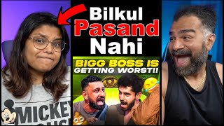 BIGG BOSS 18 IS GETTING WORST  Thugesh Reaction [upl. by Neelik]