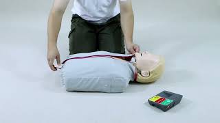 AED Trainer XFT Compact AED Training Kit CPR Equipment Training Device XFT120NGREY [upl. by Polik]