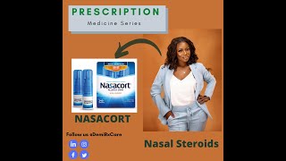 Triamcinolone  Nasacort  How to use  Side effect Nasal spray for allergies Pollen allergies [upl. by Debbra]