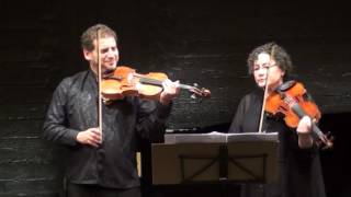 Bartok Viola Duets  Roman Spitzer Miriam Hartman [upl. by Tiffi]