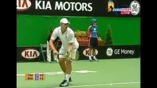 Roddick vs Tsonga  Highlights  1R Australian Open 2007 [upl. by Fazeli]