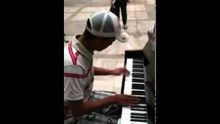 La Fouine Du Ferme Piano Cover By SedZik 78 à la Gare Paris Montparnasse [upl. by Gargan]