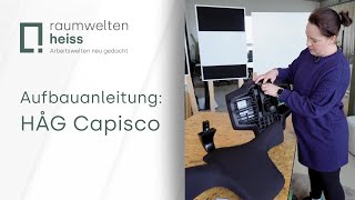 HAG Capisco 8106  Aufbauanleitung amp Unboxing [upl. by Ayouqat]