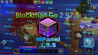 MPanel mod menu 155  Blockman Go hack [upl. by Nelra]