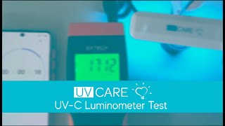 UVC Luminometer Test  UV Care [upl. by Kial]