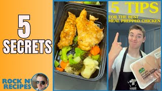 5 Tips for the Best Meal Prepped Chicken Breast  healthymealprep [upl. by Ahsimal]