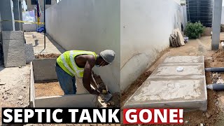 How To Replace Septic Tank With a Biodigester in 2022  Part 2 [upl. by Wulfe]