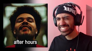 ITS SO GOOD The Weeknd After Hours FULL ALBUM REACTION [upl. by Tonina]