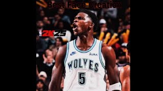 MOST ACCURATE NBA 2K25 ANTHONY EDWARDS FACE CREATION NBA 2K25 NEXT GEN [upl. by Eirrem]