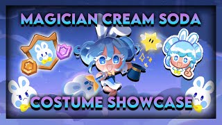 SHOWCASE NEW MAGICIAN CREAM SODA COSTUME  Cookie Run Tower of Adventures [upl. by Weikert]