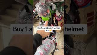 Free helmets sale🥰 foryou trending shortsvideo shorts RealShazuWorld honda125 125 edit fyp [upl. by Ultann]