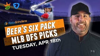 DRAFTKINGS amp FANDUEL MLB PICKS TODAY 41823  DFS 6 PACK [upl. by Trebbor]