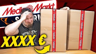 Was ist in der 1500€ XXL MediaMarkt  Box  Wundertüte [upl. by Kain]