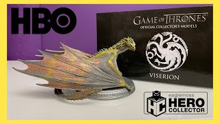 Viserion Dragon Game of Thrones 121 scale  Eaglemoss Online exclusive  Unboxing [upl. by Nidia]