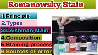 Romanowsky Stain ll Hematological satain ll Leishman stain ll prucedure ll purpose ll error ll hindi [upl. by Hnil]