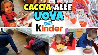 CACCIA ALLE UOVA KINDER PASQUA 2018 Apertura 8 Uova GranSorpresa [upl. by Colas]