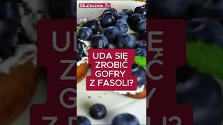 Uda się zrobić GOFRY z fasoli Proste czekoladowe i odżywcze skutecznietv przepis jedzenie [upl. by Franciskus]