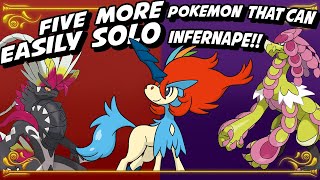 5 MORE Pokemon to EASILY SOLO the Infernape Pokémon Scarlet amp Violet 7 star raid [upl. by Bowne]