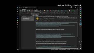 Como relatar Phishing no Outlook Web e ou Outlook clássico [upl. by Amsed692]