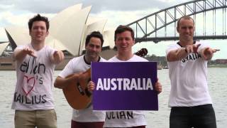 Aussie Lesson For Ellen by Fitzy amp Wippa with Dailius amp Julian Wilson [upl. by Westerfield]