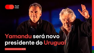 Apoiado por Mujica Yamandu será novo presidente do Uruguai [upl. by Kesia215]