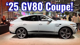 2025 Genesis GV80 Coupe Inside amp Out [upl. by Asiaj]