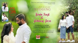 Wedding LIVE Of Jerin Saji amp Johncy Jose  Live Streaming GREGORIOS MEDIA [upl. by Rothwell]