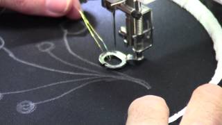 Free Motion Machine Embroidery  with Christopher Nejman [upl. by Ahsineg]