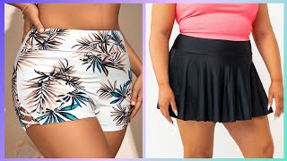 Prodigious plus size collation short amp skirts 2024 [upl. by Llerrem]