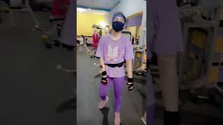 Cleavage inhance exercise chestpresswithdoumble viralshorts2024 shortsfitnessvideo [upl. by Rimhsak]