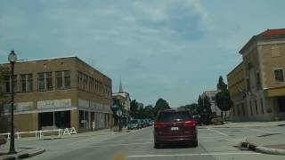 Drive Through Downtown Sheboygan Wisconsin [upl. by Duffy]