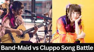 Reaction To BandMaid amp Cluppo  Sayonakidori Vs With You  Miku Song Battle [upl. by Emelin]