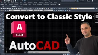 How to convert AutoCAD to Classic Mode [upl. by Amos]