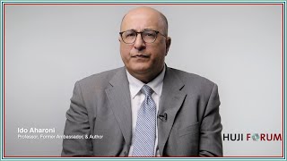 HUJI Forum Ido Aharoni on the upcoming US elections [upl. by Rosel]