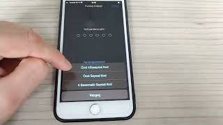 iPhone Ekran Şifresi Değiştime  iOS Parmak İzi ve Şifre Ayarları [upl. by Giuseppe]