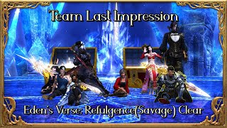 【FFXIV】E8S Clear  Team Last Impression GNB PoV [upl. by Nnyloj]