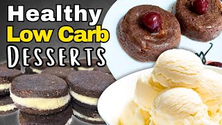 7 Easy Healthy Low Carb Dessert Recipes Carnivore Ice Cream Recipe [upl. by Suedaht939]