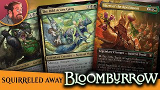 Golgari Squirrels and Food  Bloomburrow Commander Precon MTG Spoilers [upl. by Nsaj530]